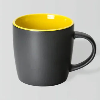 Promotional Coffee Mug 330ml Matt Black - PrintaPromo