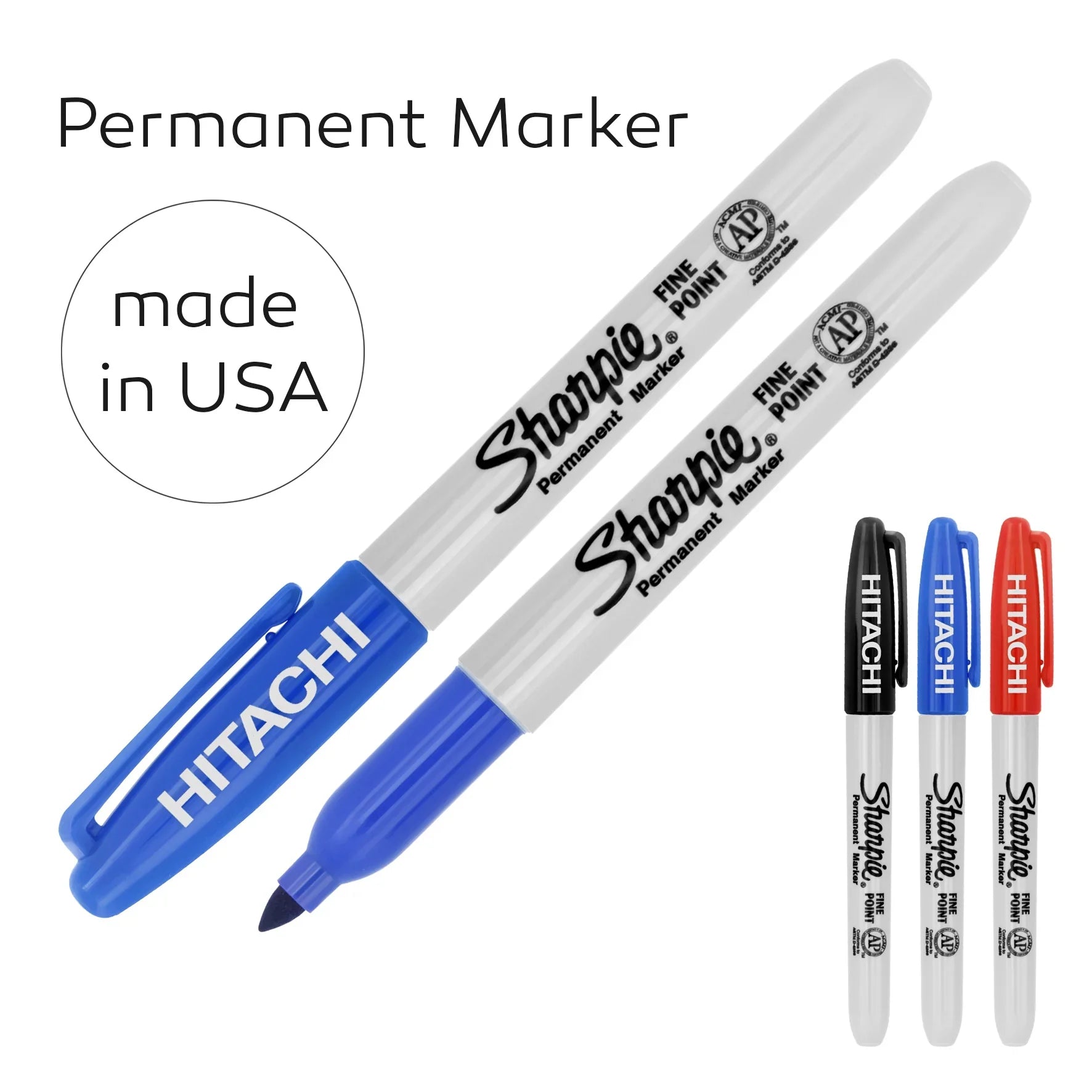 Marker Permanent Sharpie Fine - Made in USA - PrintaPromo