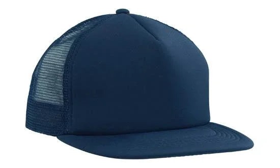 Trucker Mesh Cap With Flat Peak - PrintaPromo
