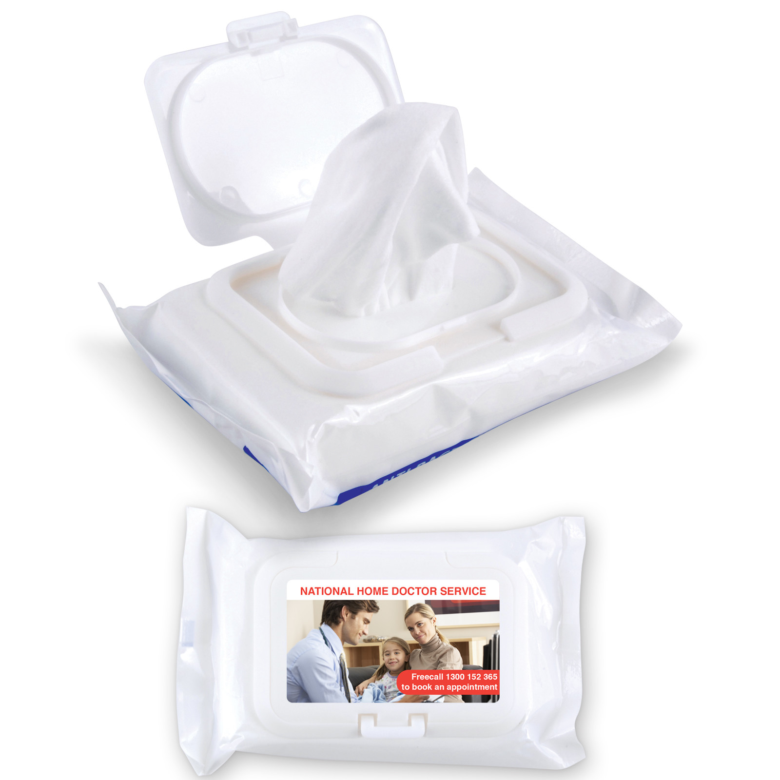 LL4659 Anti Bacterial Wipes in Pouch