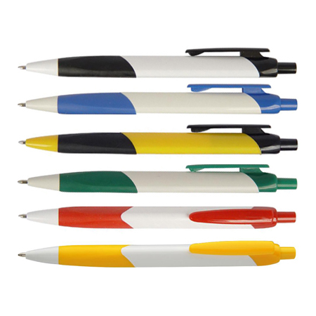 P104 Tri Grip Plastic Pen