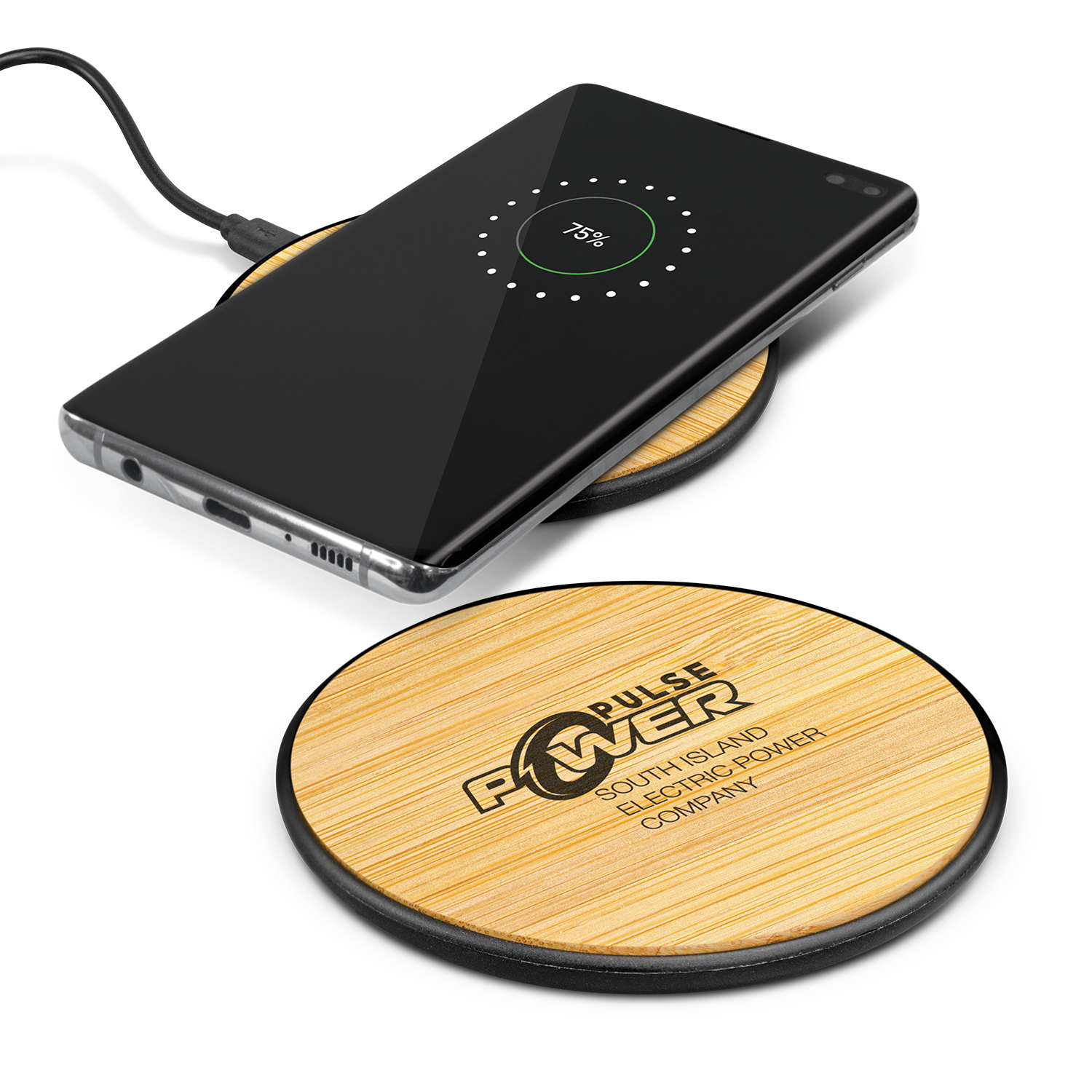 116765 Bamboo Wireless Charger